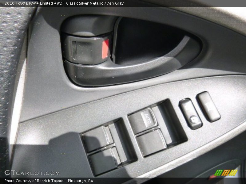 Classic Silver Metallic / Ash Gray 2010 Toyota RAV4 Limited 4WD