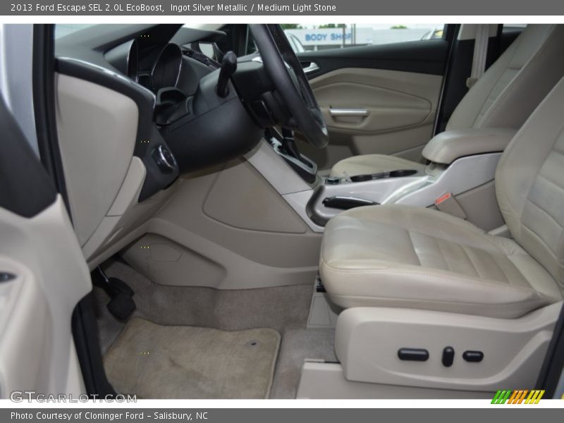 Ingot Silver Metallic / Medium Light Stone 2013 Ford Escape SEL 2.0L EcoBoost