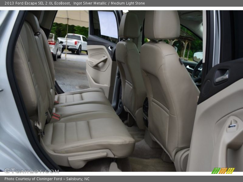 Ingot Silver Metallic / Medium Light Stone 2013 Ford Escape SEL 2.0L EcoBoost