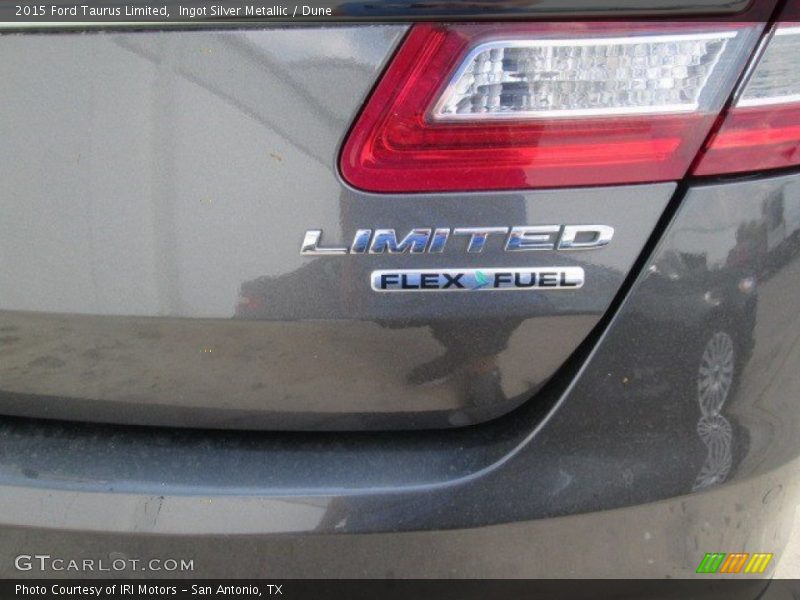 Ingot Silver Metallic / Dune 2015 Ford Taurus Limited