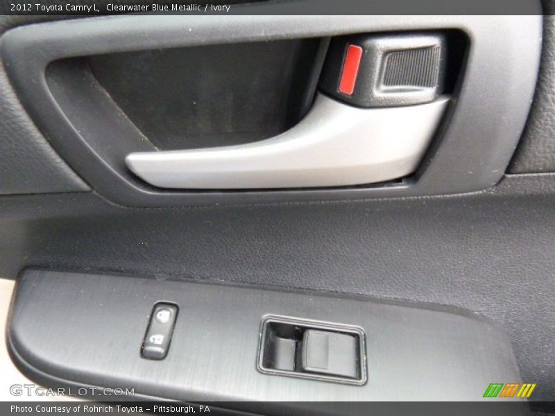 Clearwater Blue Metallic / Ivory 2012 Toyota Camry L