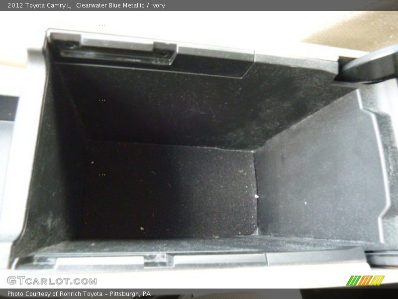Clearwater Blue Metallic / Ivory 2012 Toyota Camry L