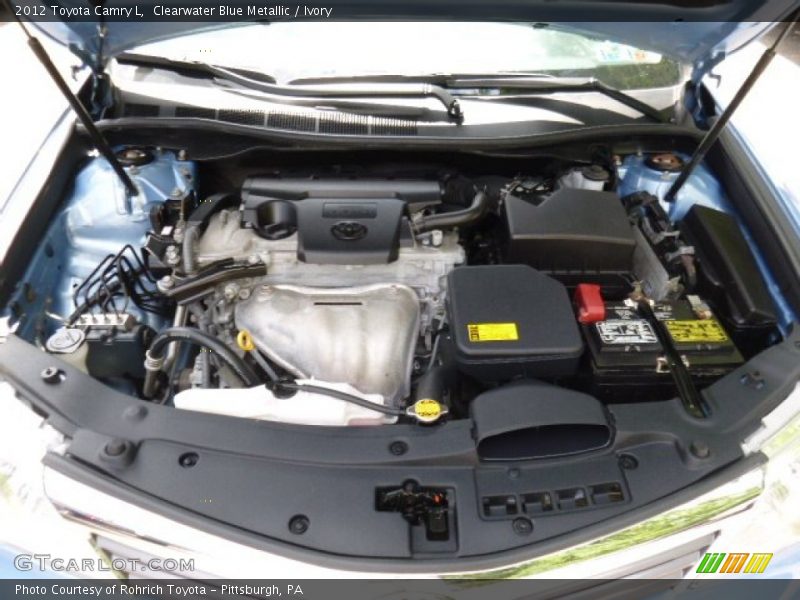 Clearwater Blue Metallic / Ivory 2012 Toyota Camry L
