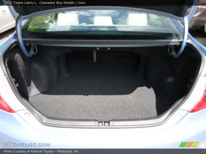 Clearwater Blue Metallic / Ivory 2012 Toyota Camry L