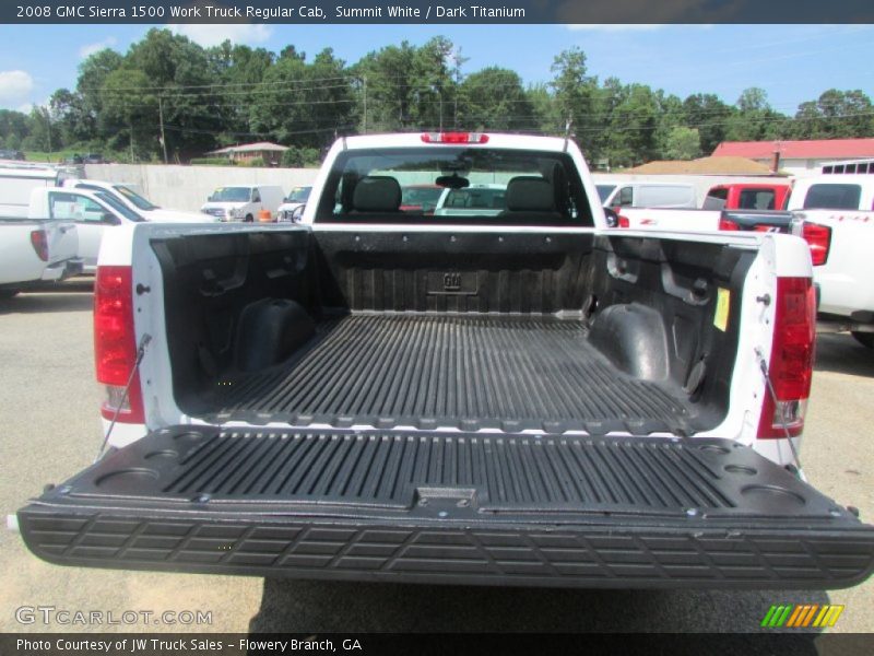 Summit White / Dark Titanium 2008 GMC Sierra 1500 Work Truck Regular Cab