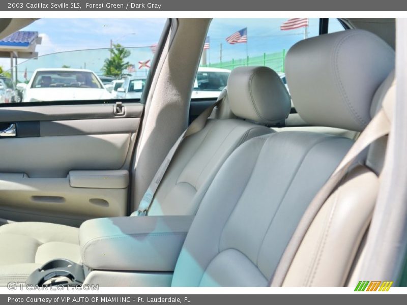 Forest Green / Dark Gray 2003 Cadillac Seville SLS