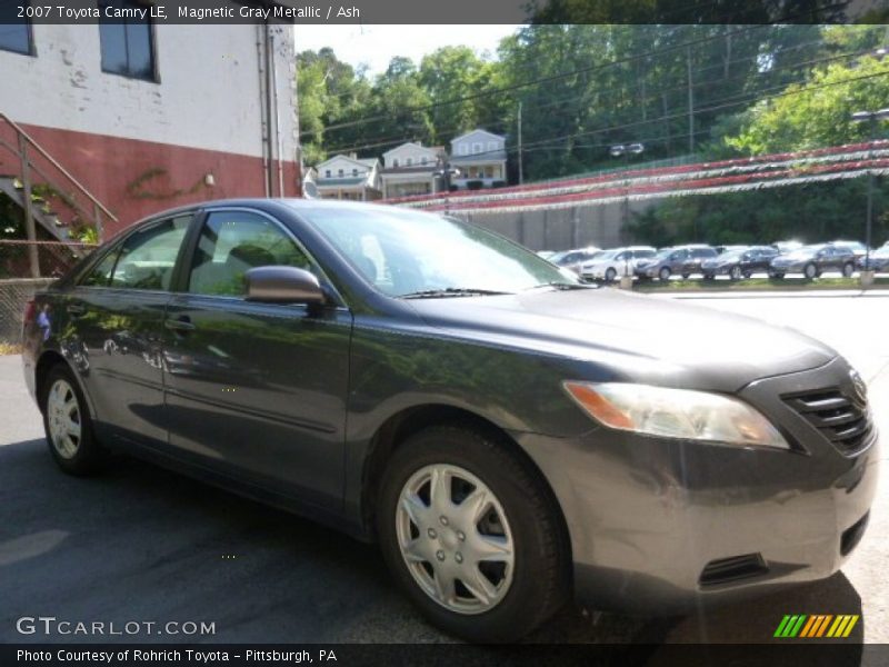 Magnetic Gray Metallic / Ash 2007 Toyota Camry LE