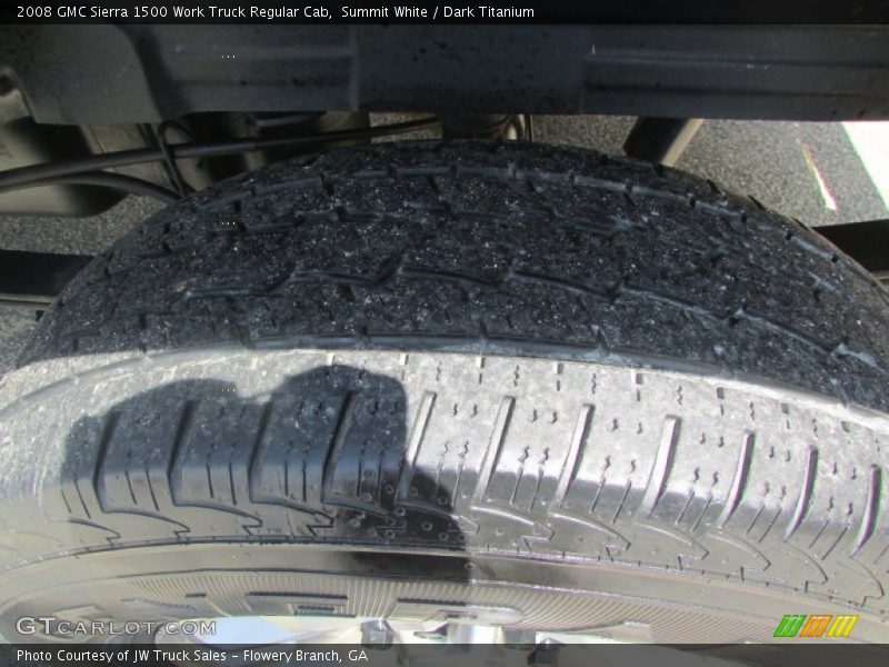 Summit White / Dark Titanium 2008 GMC Sierra 1500 Work Truck Regular Cab