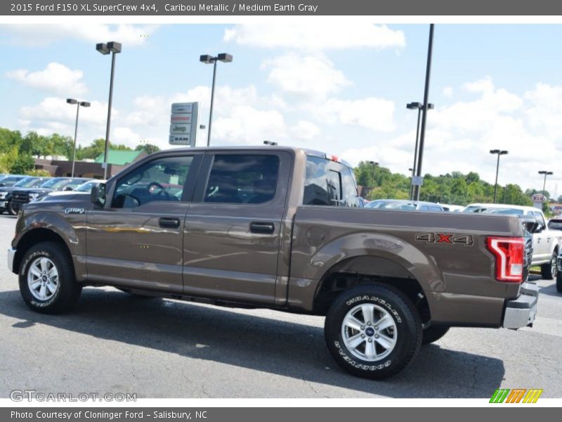 Caribou Metallic / Medium Earth Gray 2015 Ford F150 XL SuperCrew 4x4