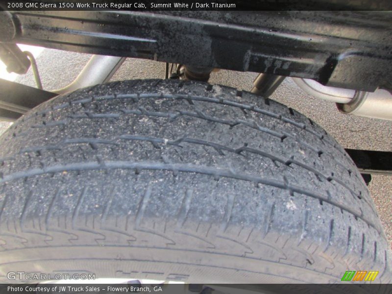 Summit White / Dark Titanium 2008 GMC Sierra 1500 Work Truck Regular Cab