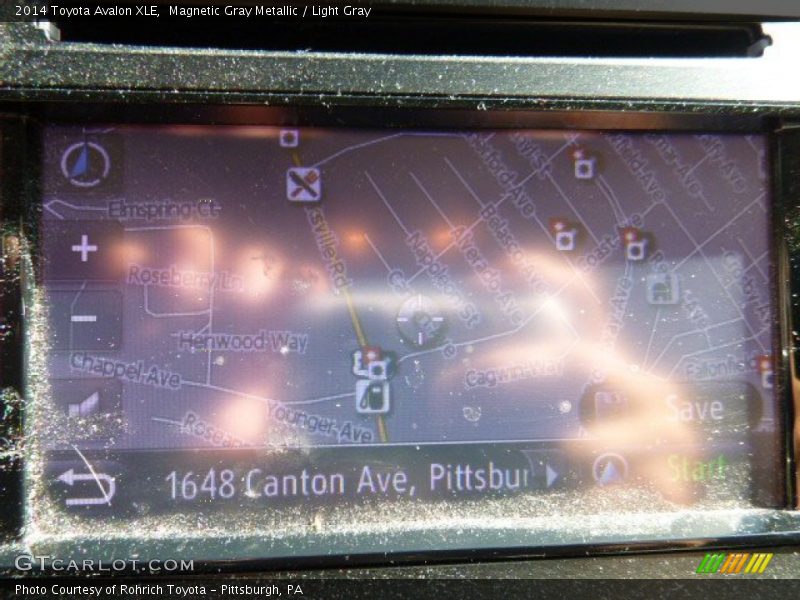 Magnetic Gray Metallic / Light Gray 2014 Toyota Avalon XLE