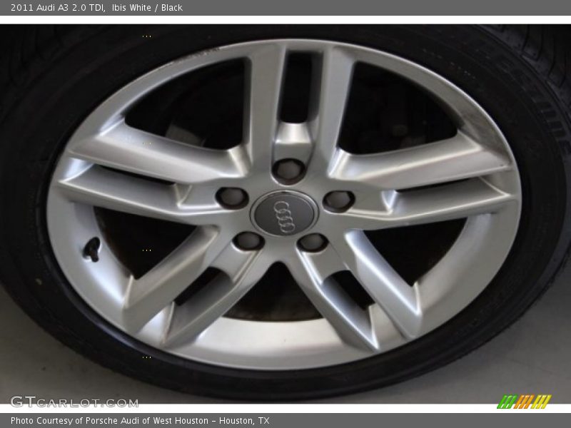 Ibis White / Black 2011 Audi A3 2.0 TDI