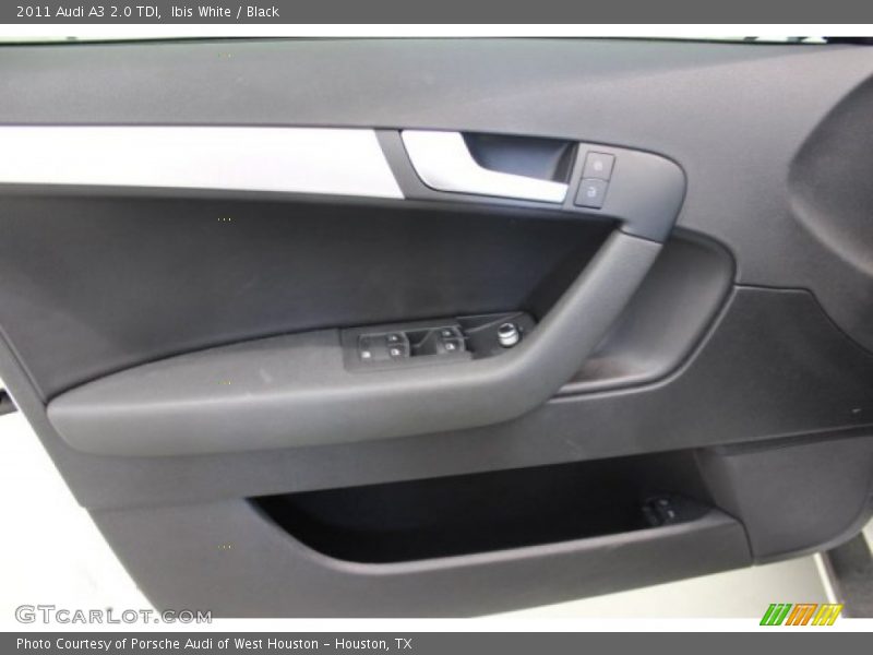 Ibis White / Black 2011 Audi A3 2.0 TDI