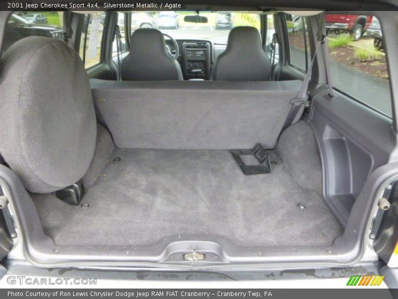Silverstone Metallic / Agate 2001 Jeep Cherokee Sport 4x4
