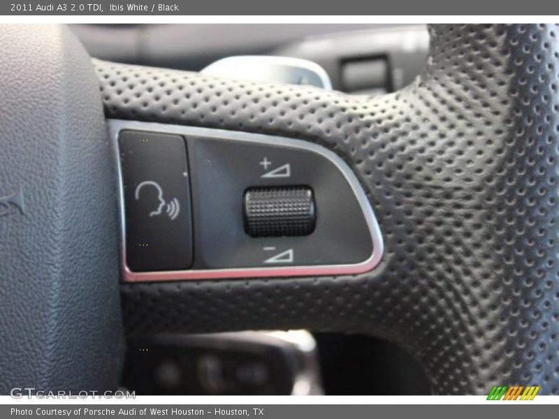 Ibis White / Black 2011 Audi A3 2.0 TDI