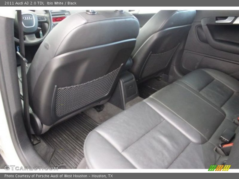Ibis White / Black 2011 Audi A3 2.0 TDI