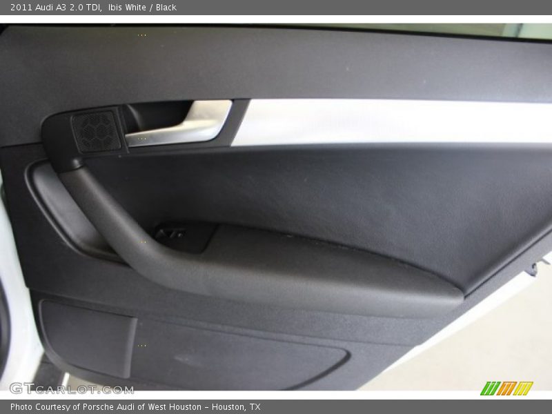 Ibis White / Black 2011 Audi A3 2.0 TDI