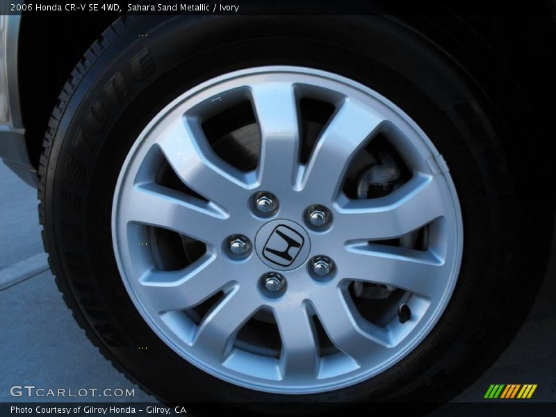 Sahara Sand Metallic / Ivory 2006 Honda CR-V SE 4WD