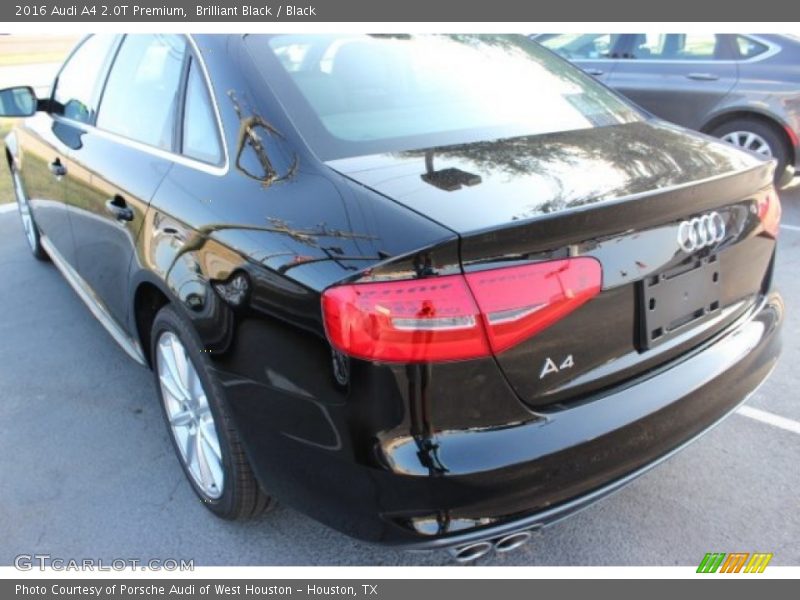 Brilliant Black / Black 2016 Audi A4 2.0T Premium