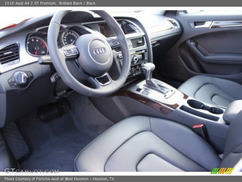  2016 A4 2.0T Premium Black Interior