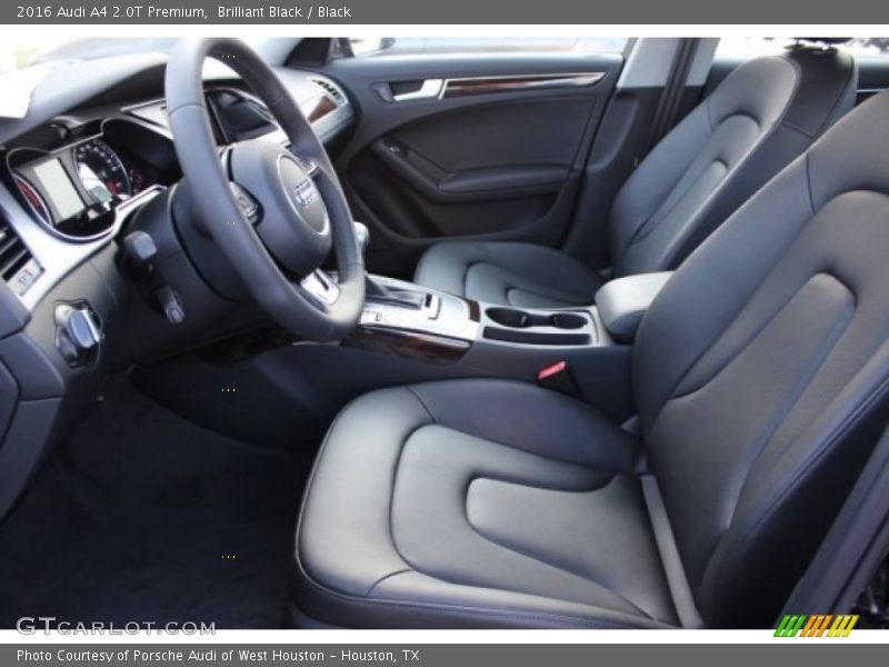 Brilliant Black / Black 2016 Audi A4 2.0T Premium