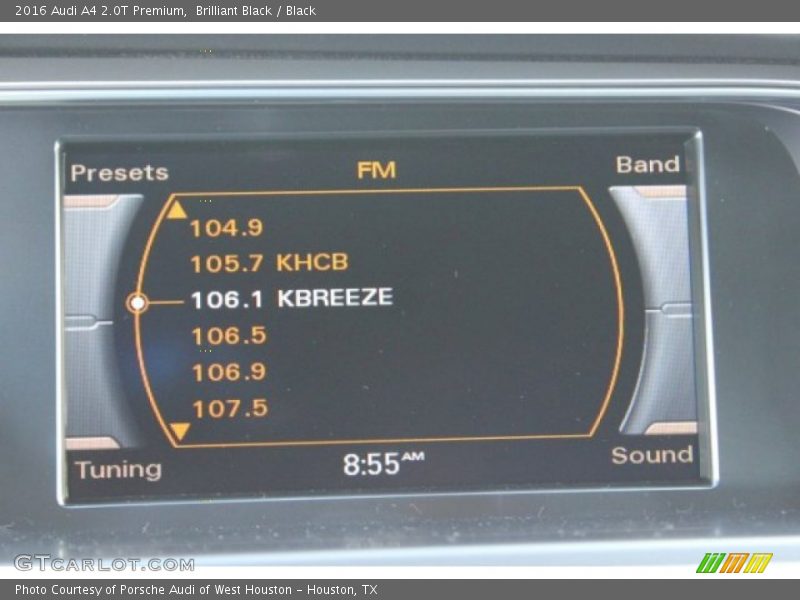 Brilliant Black / Black 2016 Audi A4 2.0T Premium