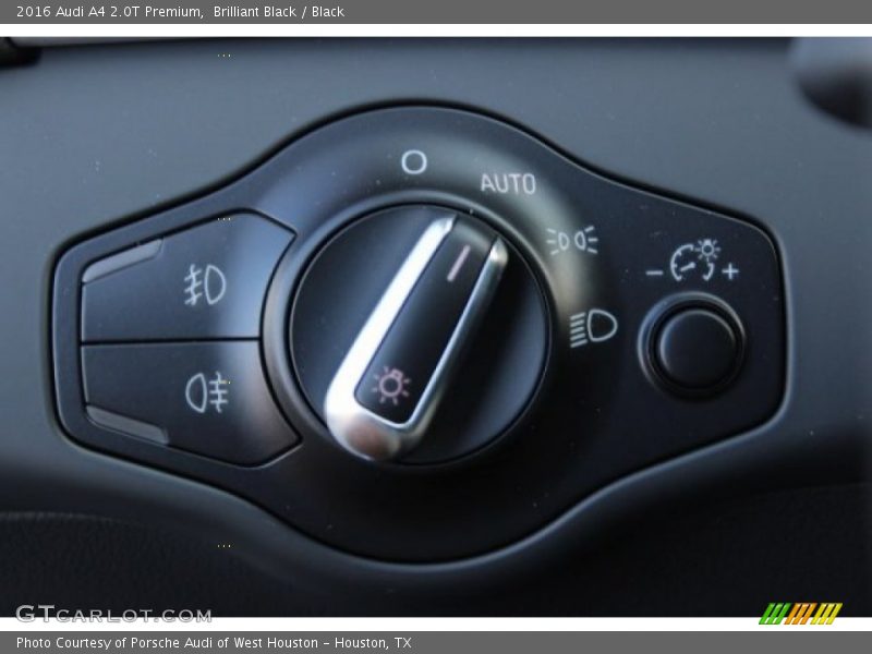 Controls of 2016 A4 2.0T Premium