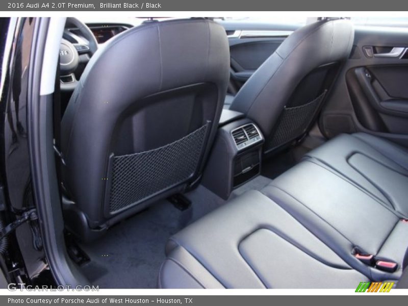 Rear Seat of 2016 A4 2.0T Premium