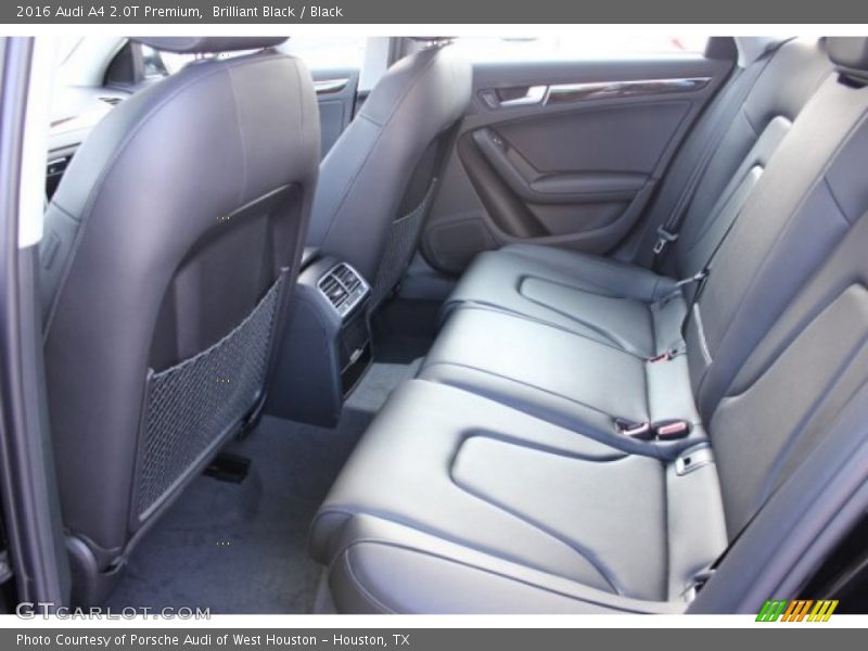 Rear Seat of 2016 A4 2.0T Premium