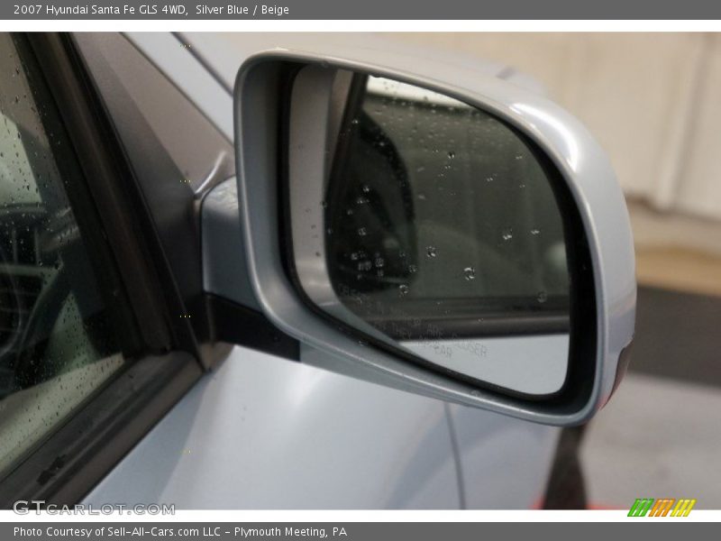 Silver Blue / Beige 2007 Hyundai Santa Fe GLS 4WD