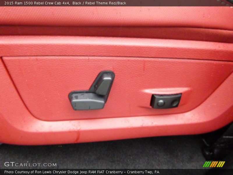 Black / Rebel Theme Red/Black 2015 Ram 1500 Rebel Crew Cab 4x4