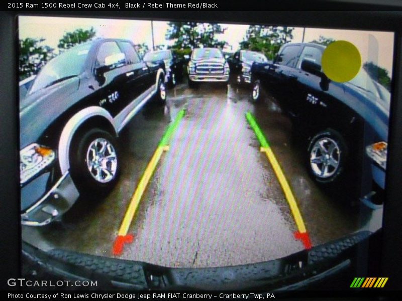 Black / Rebel Theme Red/Black 2015 Ram 1500 Rebel Crew Cab 4x4