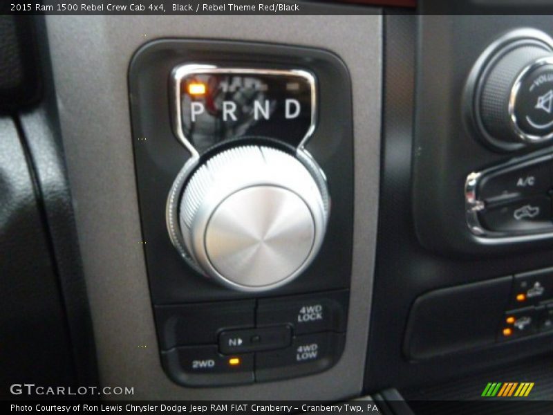 Black / Rebel Theme Red/Black 2015 Ram 1500 Rebel Crew Cab 4x4