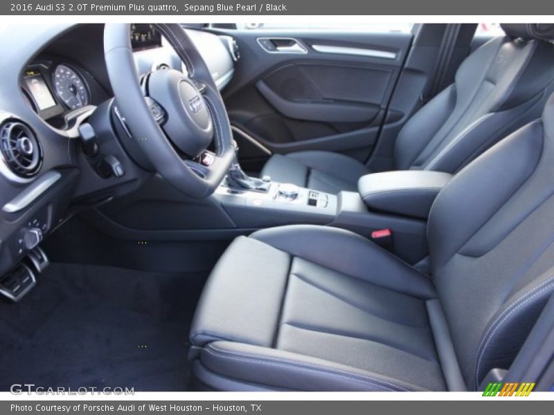 Front Seat of 2016 S3 2.0T Premium Plus quattro