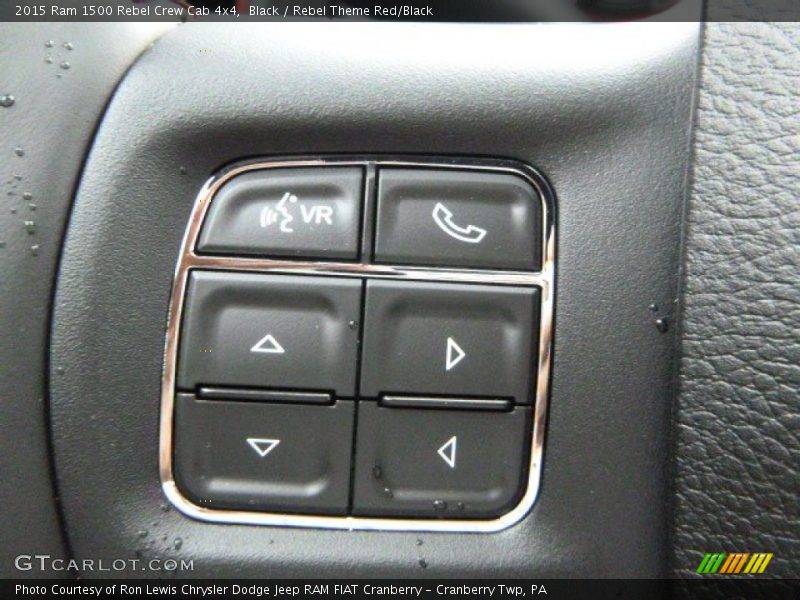 Black / Rebel Theme Red/Black 2015 Ram 1500 Rebel Crew Cab 4x4