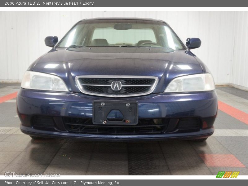 Monterey Blue Pearl / Ebony 2000 Acura TL 3.2