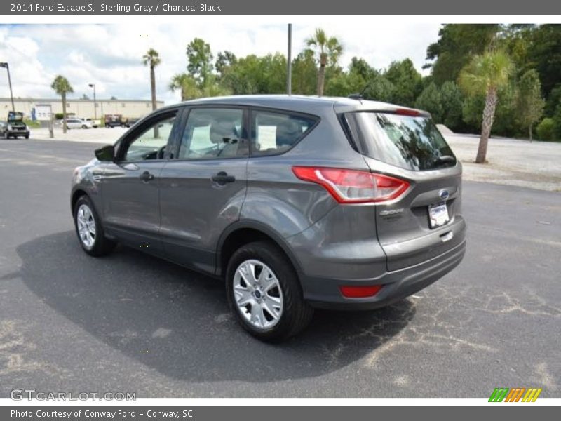 Sterling Gray / Charcoal Black 2014 Ford Escape S