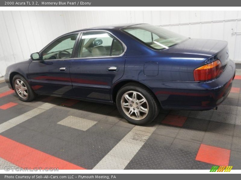 Monterey Blue Pearl / Ebony 2000 Acura TL 3.2