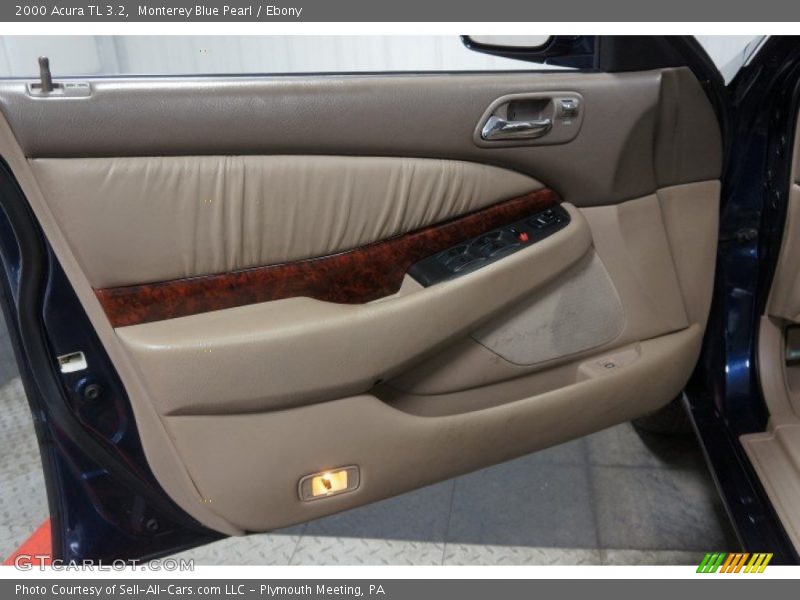Monterey Blue Pearl / Ebony 2000 Acura TL 3.2