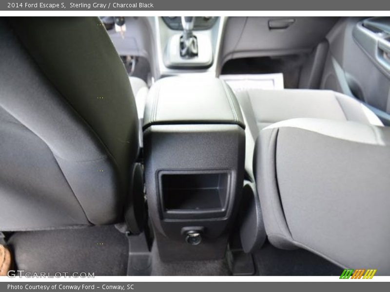 Sterling Gray / Charcoal Black 2014 Ford Escape S