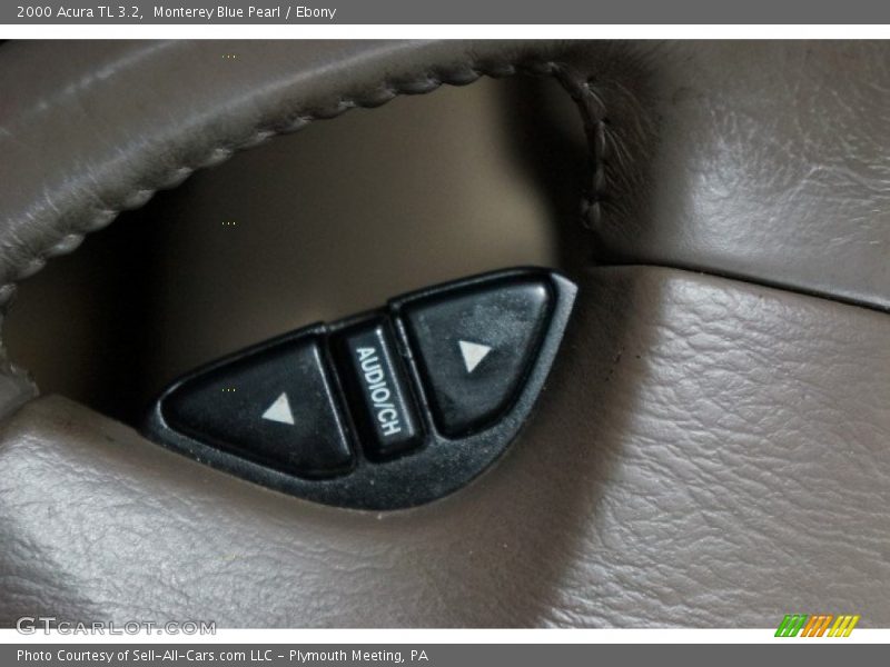 Monterey Blue Pearl / Ebony 2000 Acura TL 3.2
