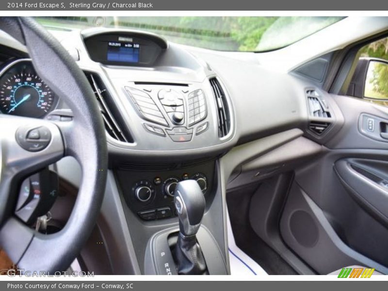Sterling Gray / Charcoal Black 2014 Ford Escape S