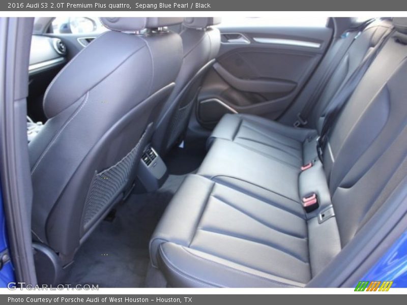 Rear Seat of 2016 S3 2.0T Premium Plus quattro