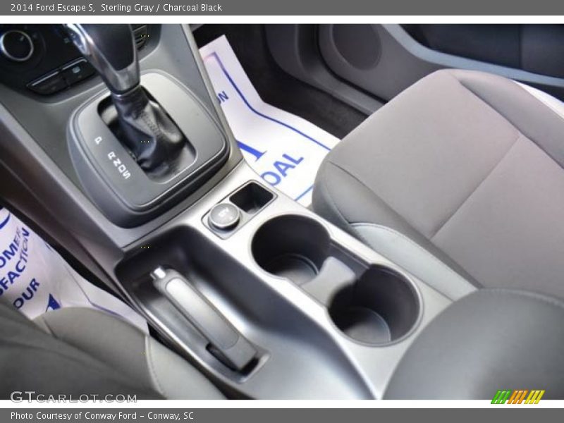 Sterling Gray / Charcoal Black 2014 Ford Escape S