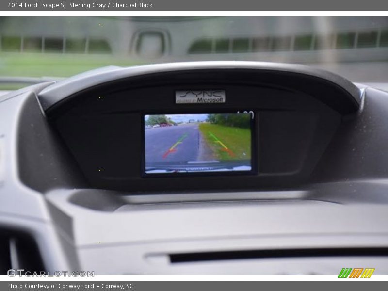 Sterling Gray / Charcoal Black 2014 Ford Escape S