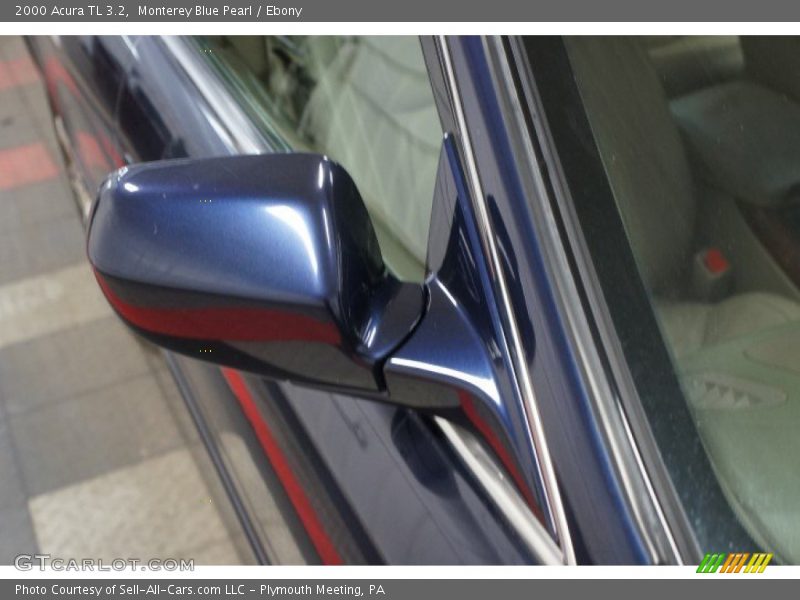 Monterey Blue Pearl / Ebony 2000 Acura TL 3.2