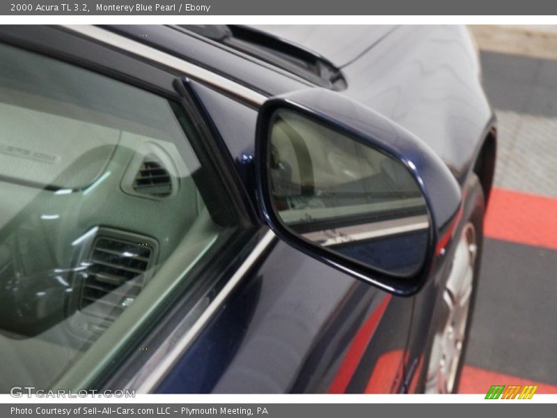 Monterey Blue Pearl / Ebony 2000 Acura TL 3.2