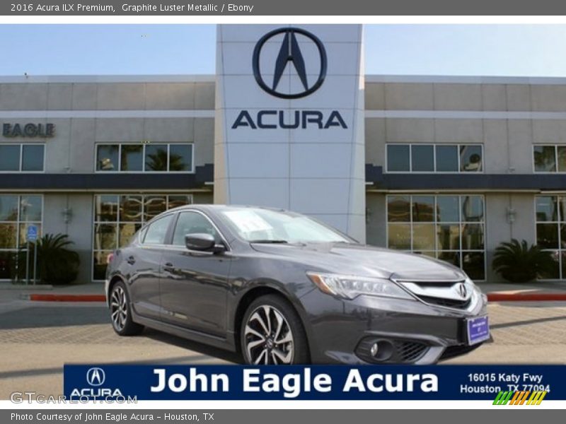 Graphite Luster Metallic / Ebony 2016 Acura ILX Premium
