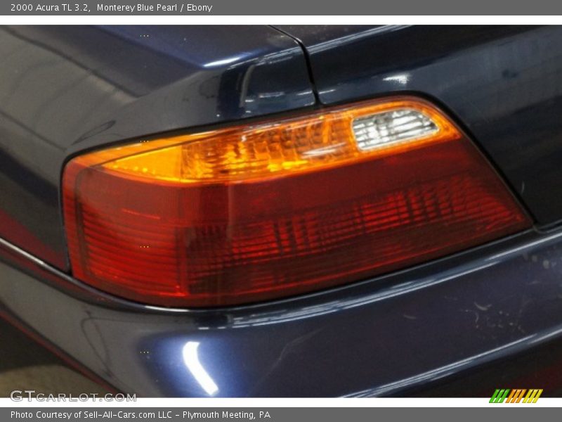 Monterey Blue Pearl / Ebony 2000 Acura TL 3.2