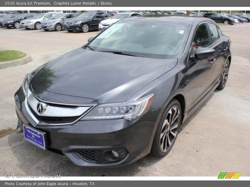 Graphite Luster Metallic / Ebony 2016 Acura ILX Premium